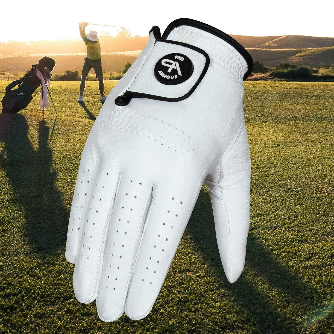 Premium Cabretta leather Golf Gloves