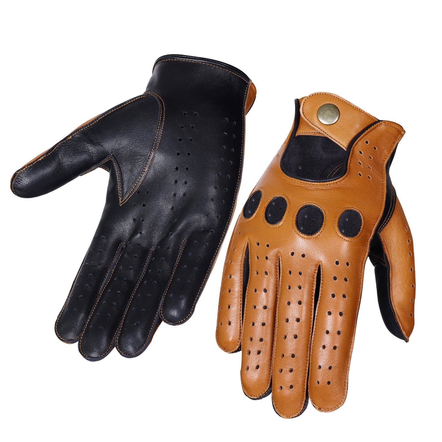 leather driving gloves
