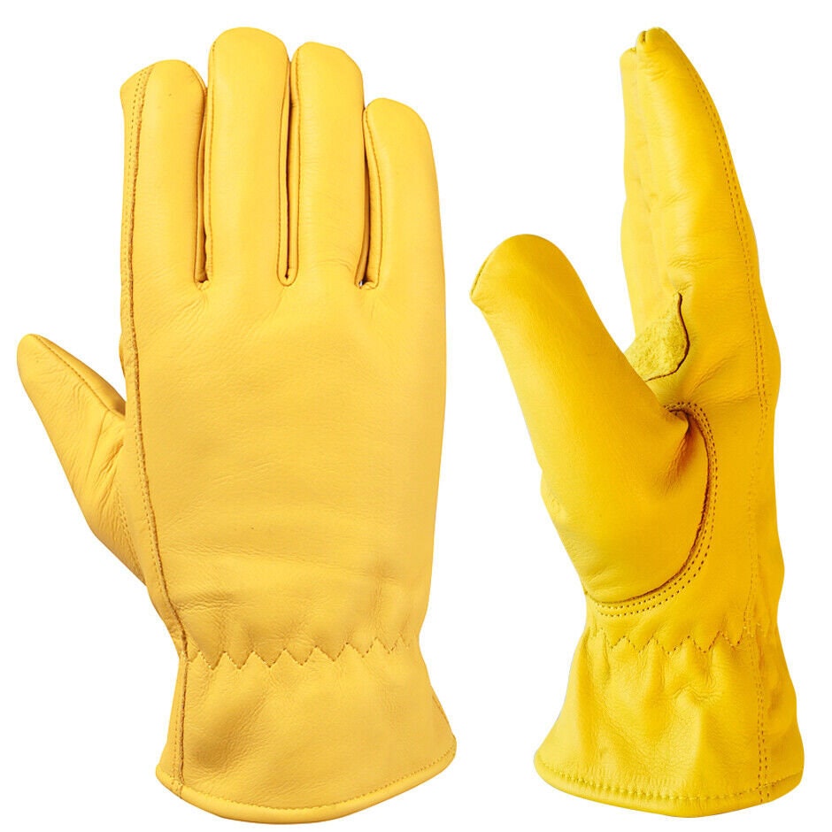 Cowhide Winter Leather Work Gloves